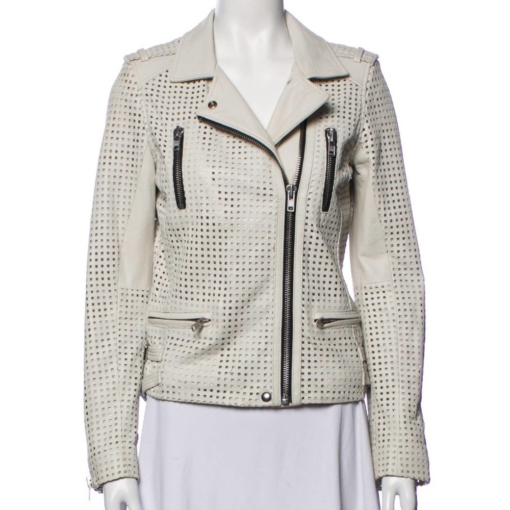 IRO Perforated Leather Jacket